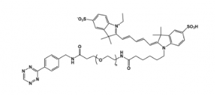 Tetrazine-PEG-Cy5 Tetrazine-PEG-Cy5
