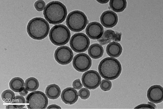 致密二氧化硅包覆修饰上转换纳米颗粒