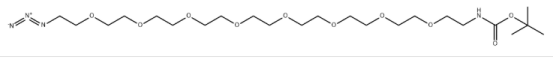 Azido-PEG8-NHBoc Azido-PEG8-NHBoc