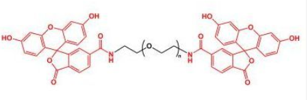FITC-PEG-FITC;二荧光素聚乙二醇;Fluoresein-PEG-Fluoresein FITC-PEG-FITC;二荧光素聚乙二醇;Fluoresein-PEG-Fluoresein