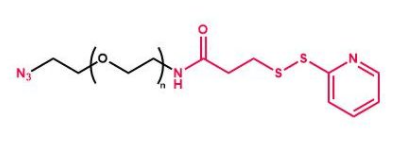 N3-PEG-OPSS;叠氮聚乙二醇巯基吡啶;Azide-PEG-OPSS N3-PEG-OPSS;叠氮聚乙二醇巯基吡啶;Azide-PEG-OPSS