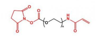 NHS-PEG-ACA;活性酯聚乙二醇丙烯酰胺;ACA-PEG-NHS NHS-PEG-ACA;活性酯聚乙二醇丙烯酰胺;ACA-PEG-NHS