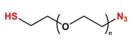 HS-PEG-N3;巯基聚乙二醇叠氮 ;N3-PEG-Thiol HS-PEG-N3;巯基聚乙二醇叠氮 ;N3-PEG-Thiol