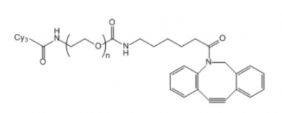 Cy3-PEG-DBCO;Cy3-聚乙二醇-二苯基环辛炔 Cy3-PEG-DBCO;Cy3-聚乙二醇-二苯基环辛炔