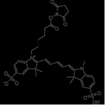Sulfo-Cy3 NHS ester;磺化Cy3活化酯 Sulfo-Cy3 NHS ester;磺化Cy3活化酯