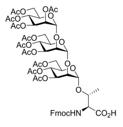 Fmoc-Thr(Ac4Manα1-2Ac3Manα1-2Ac3Manα)-OH Fmoc-Thr(Ac4Manα1-2Ac3Manα1-2Ac3Manα)-OH