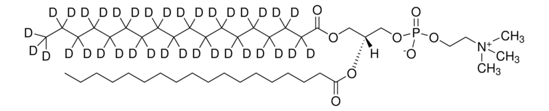 18:0-d35-18:0 PC，CAS:327178-89-2，1,2-二硬脂酰-d35-sn-甘油-3-磷脂酰胆碱