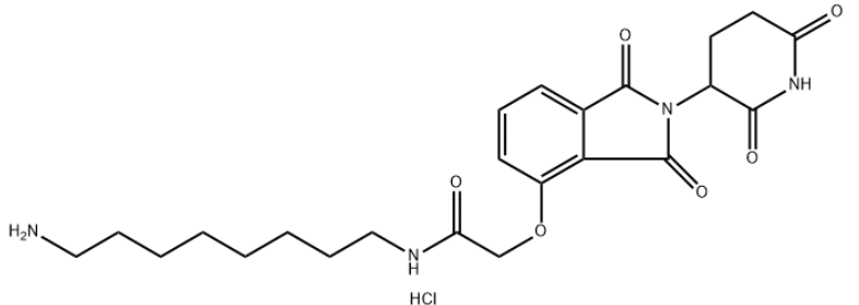 Thalidomide-O-amido-C8-NH2 hydrochloride Thalidomide-O-amido-C8-NH2 hydrochloride