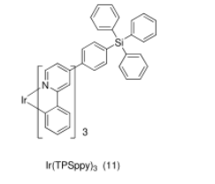 树枝状三环铱(II) 配合物Ir(TPSppy)3的电致发光