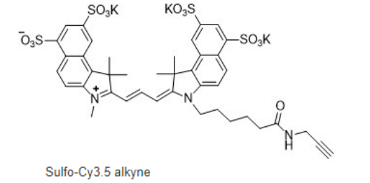 Sulfo-Cyanine3.5 alkyne Sulfo-Cyanine3.5 alkyne